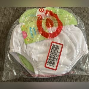 GREEN SPROUTS White Baby swim diaper 12mo